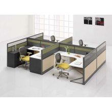 Short Divider Wall Open Office Cubicles Call Center for 4 Person (HY-C1)